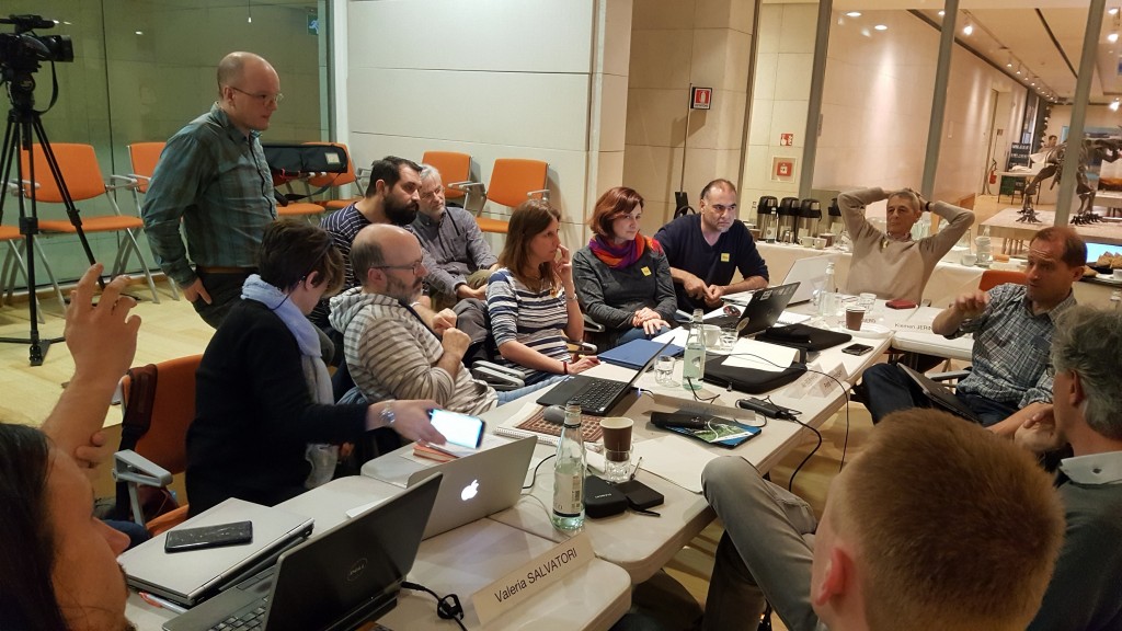 Hybridisierung - heißes Thema in der Arbeitsgruppe.